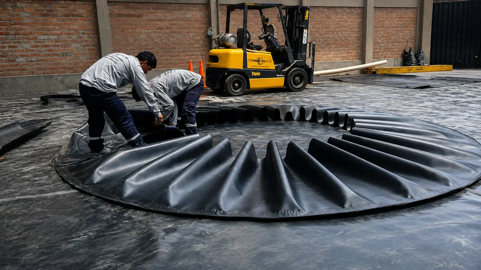 Geomembrana HDPE