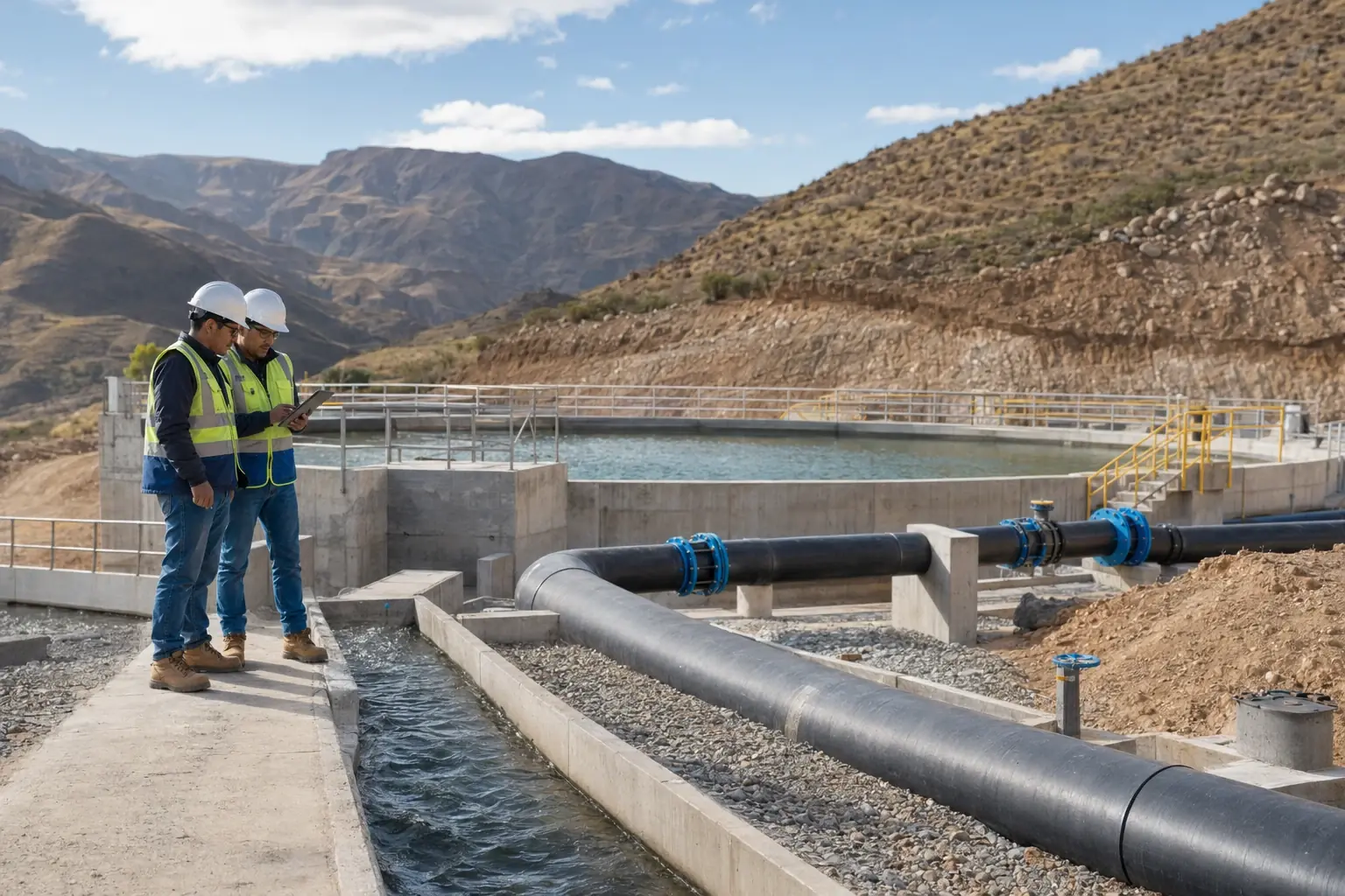 Obras civiles y gestión del agua