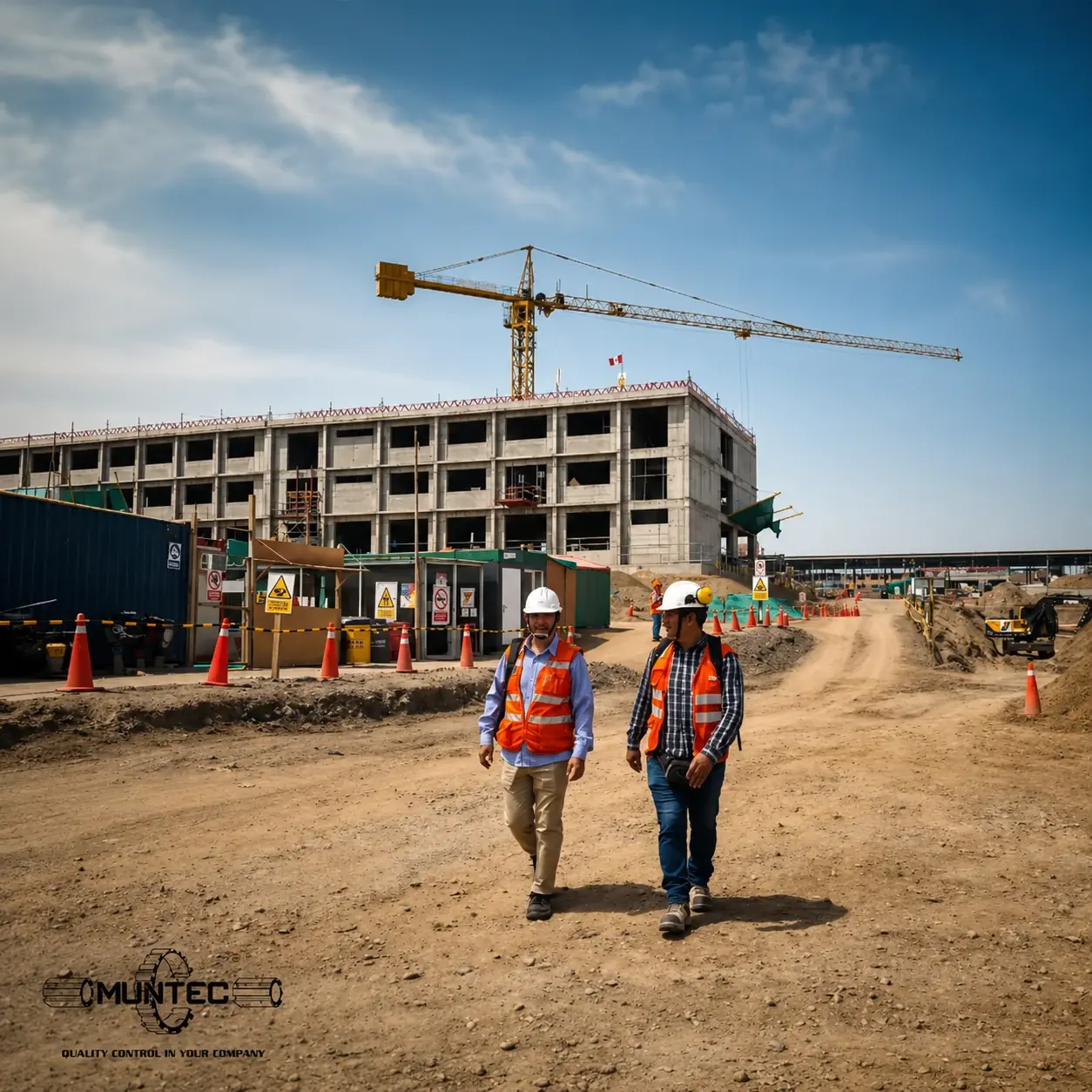 Supervisión técnica de obra civil MUNTEC